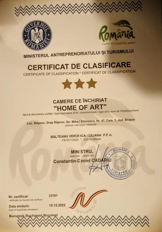 Home Of Art Rîşnov 外观 照片